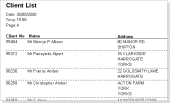 Example List Report - click for full size image