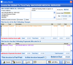 Invoice Details - click for full size image