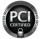 We are PCi Compliant